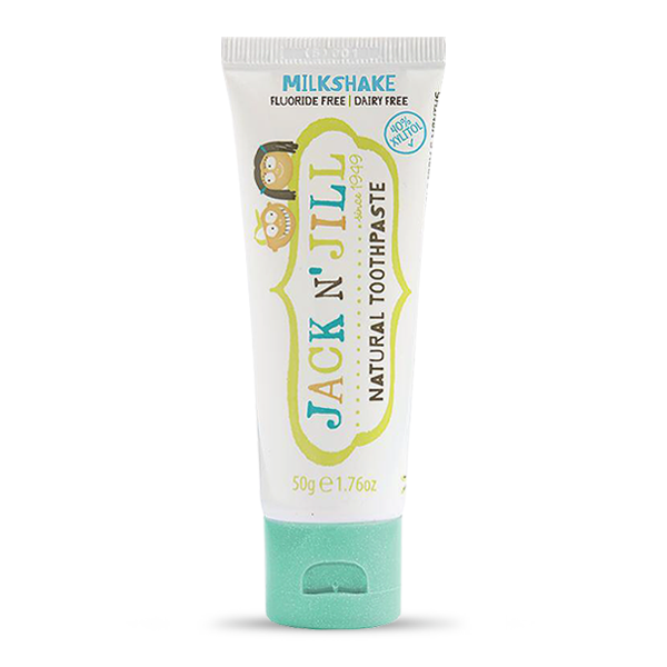 Jack N' Jill Natural Fluoride Free Toothpaste - Milkshake - 1.76oz